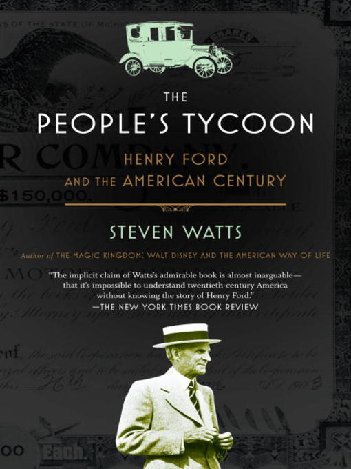 Title details for The People's Tycoon by Steven Watts - Available